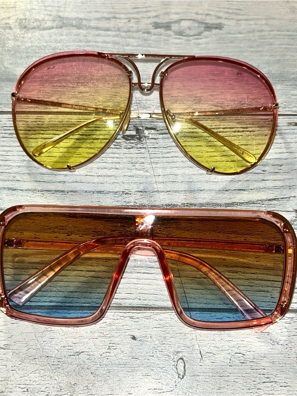Pair of trendy sunglasses